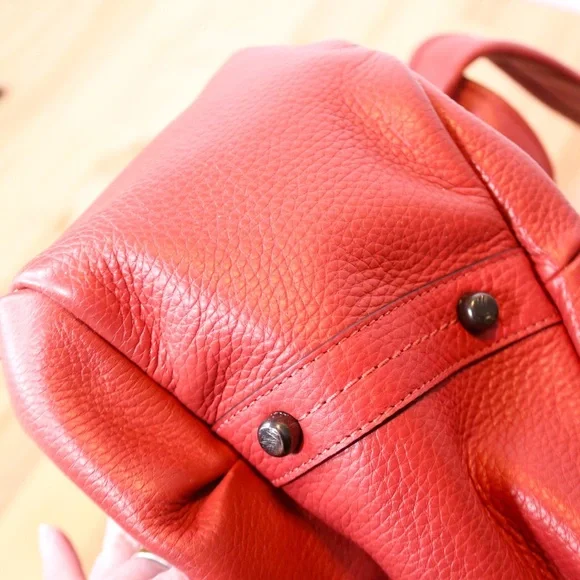 Authentic Coach 86760 Bandit Hobo Washed Red - Picture 14 of 15